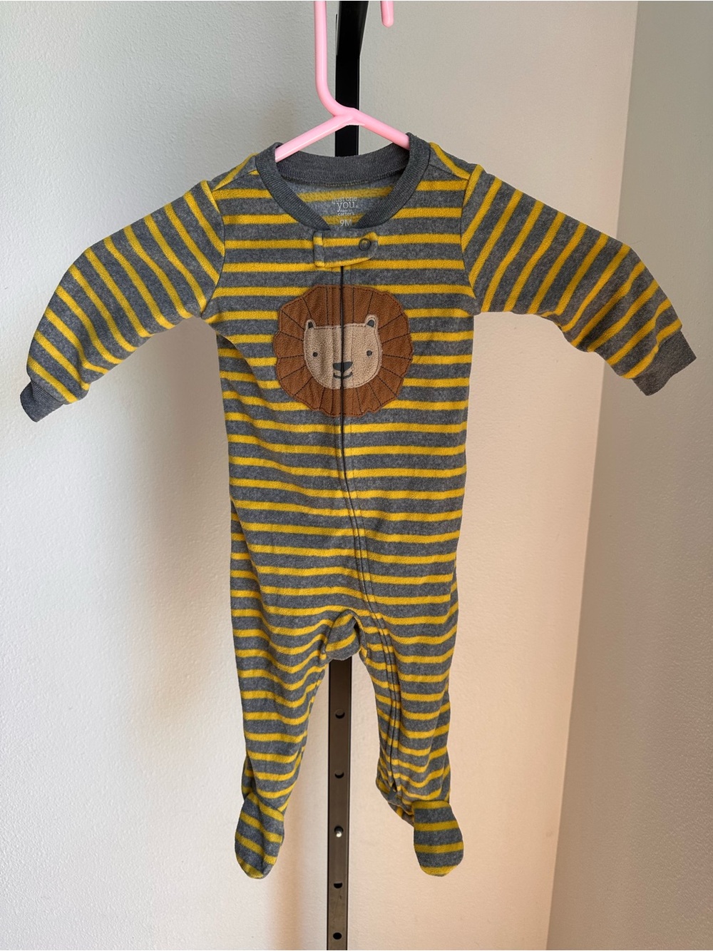 Carters 9 months fleece footsie
